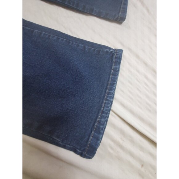 Lee Jeans Womens 14 Straight Denim Pants Ladies Medium Stretch Bootcut - Picture 2 of 12